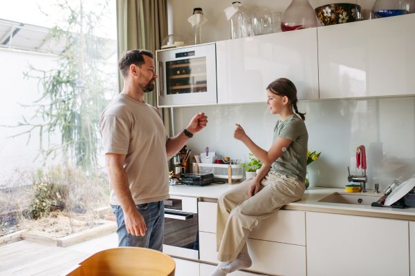 Dad routines for balance